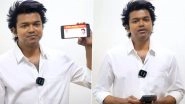 Thalapathy Vijay Embarks on Political Journey As Tamizhaga Vetri Kazhagam Leader, Launches TVK&rsquo;s Membership Drive (Watch Video)