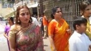 Rajinikanth&rsquo;s Daughters Soundarya, Aishwarya Seek Blessings at Tirumala Temple in Andhra Pradesh