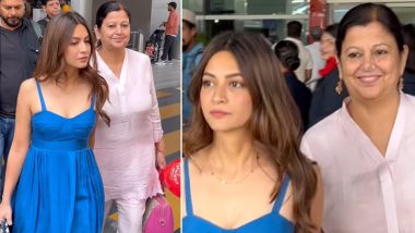 Kriti Kharbanda Spotted Arriving at Delhi Airport Ahead of Wedding With Pulkit Samrat (Watch Video)