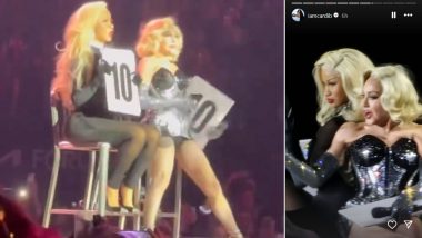 Cardi B Joins Madonna on Stage for Vogue Dance-Off at Her Celebration Tour in LA (Watch Video)