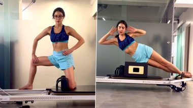 Sara Ali Khan Shares Glimpses From Her ‘Sarso Ka Saag’ Yearning Workout Session (Watch Video)