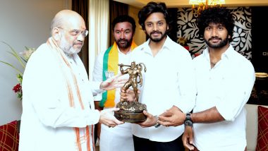 Teja Sajja Starrer HanuMan Gets Amit Shah’s Approval, Union Home Minister Praises Prasanth Varma’s Film for Showcasing ‘Bharat’s Spiritual Traditions’ (View Pics)