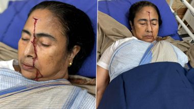 Mamata Banerjee Hospitalised After Suffering Bleeding Injury on Forehead, TMC Shares Injured West Bengal CM's Photos