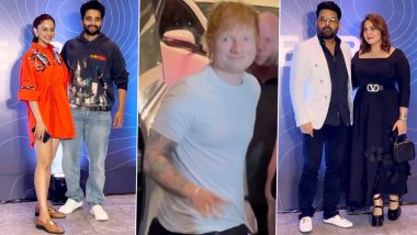 Ed Sheeran Party: Rakul Preet Singh-Jackky Bhagnani, Kapil Sharma-Ginni, Archana Puran Singh & Others Arrive in Style at the Bash (Watch Video)