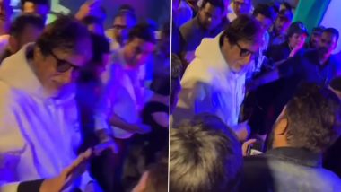‘Fake News’! Amitabh Bachchan DENIES Undergoing Angioplasty As He Gets Papped at ISPL 2024 Finale (Watch Video)