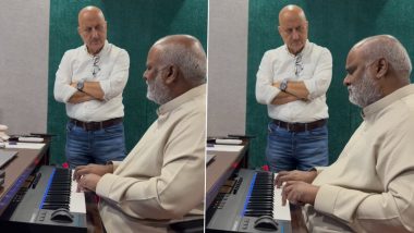 Tanvi The Great: Oscar Winner MM Keeravani to Score Music for Anupam Kher's Film (Watch Video)