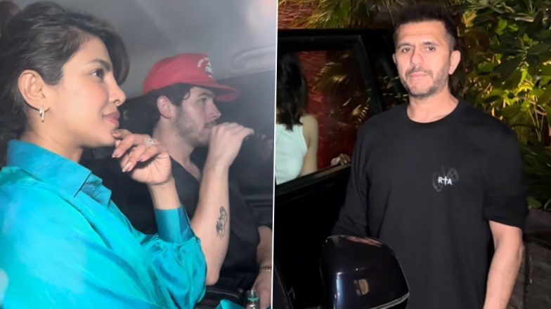 Jee Le Zara Finally on Floors? Priyanka Chopra and Ritesh Sidhwani Get Clicked As They Visit Farhan Akhtar’s House