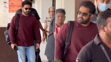 Devara – Part 1: Jr NTR and Team Head to Goa for Upcoming Schedule of Koratala Siva’s Action Drama (Watch Video)