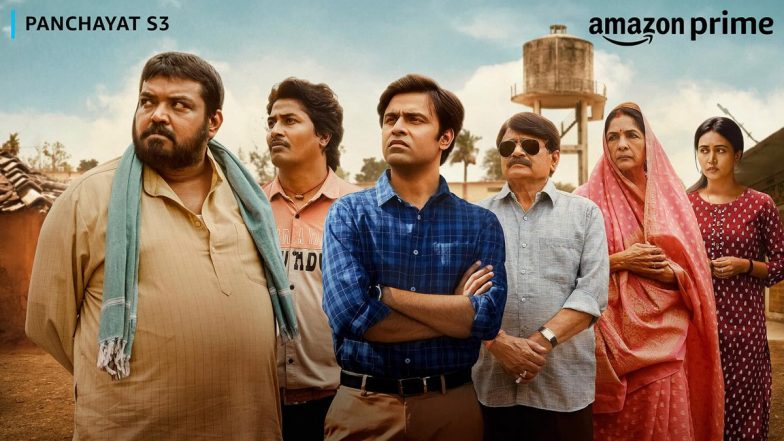 Panchayat Season 3: Jitendra Kumar, Raghubir Yadav, and Neena Gupta Star in Deepak Kumar Mishra’s Upcoming Series (View Poster)