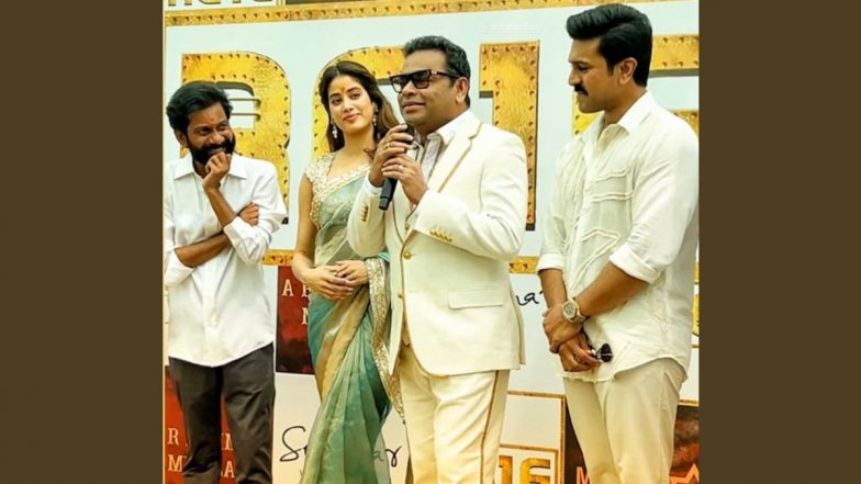 RC 16: Ram Charan, Janhvi Kapoor and AR Rahman Join Pooja Ceremony of Buchi Babu Sana’s Upcoming Film in Hyderabad (See Pic)