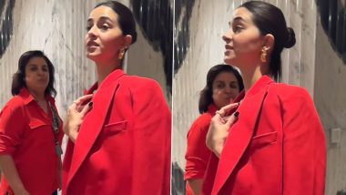 Farah Khan and Ananya Panday’s Coordinated Outfits Spark Joyful Laughter on Instagram (Watch Video)