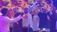 Aavesham: Fahadh Faasil Sets the Stage on Fire With Energetic Dance on &lsquo;Galatta&rsquo; Song With College Students During Film Promotions; Video Goes Viral - WATCH