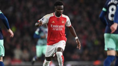 Arsenal Winger Bukayo Saka Withdraws From England Squad Due to Injury