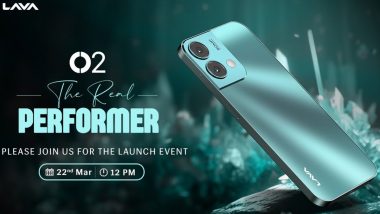 Lava O2 Launch Live Streaming: Watch Online Telecast of Launch of New Lava Smartphone; Know Price, Specifications and Other Details