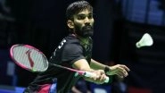 Swiss Open 2024: Kidambi Srikanth Enter Semi-Finals Following Win Over Chia Hao Lee; Priyanshu Rajawat, Kiran George Bow Out