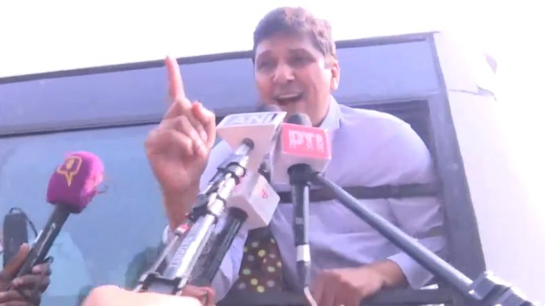 Arvind Kejriwal Arrested by ED: AAP Minister Saurabh Bharadwaj Detained As Party Leaders, Workers Protest Against Delhi CM’s Arrest (Watch Videos)