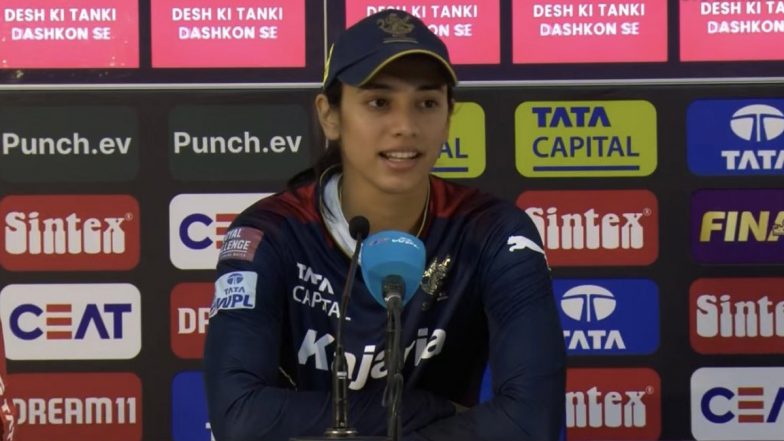 WPL 2024: Lacked Self-Belief in Pressure Situations Last Year; This Season It Stayed in Tact, Says Smriti Mandhana