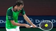 Daniil Medvedev Cruises to Dubai Tennis Championships 2024 Semifinals, Beats Alejandro Davidovich Fokina in Quarterfinals