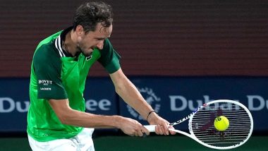 Daniil Medvedev Cruises to Dubai Tennis Championships 2024 Semifinals, Beats Alejandro Davidovich Fokina in Quarterfinals