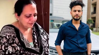 Elvish Yadav Arrested: YouTuber's Mother Cries Inconsolably After Hearing News of His Son Being Jailed in Snake Venom Case (Watch Video)