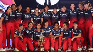 Royal Challengers Bangalore End 16-Year Wait for Title; Beat Delhi Capitals by Eight Wickets To Grab WPL 2024 Title