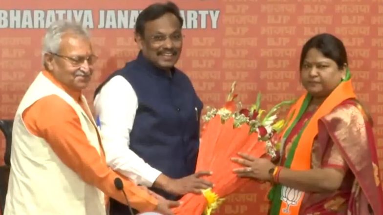 Sita Soren Joins BJP: Former Jharkhand CM Hemant Soren’s Sister-in-Law ...