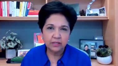 Attack on Indian Students in US: Indra Nooyi, Former PepsiCo CEO, Advises Indian Students To Be ‘Watchful’ Amid String of Tragedies (Watch Video)