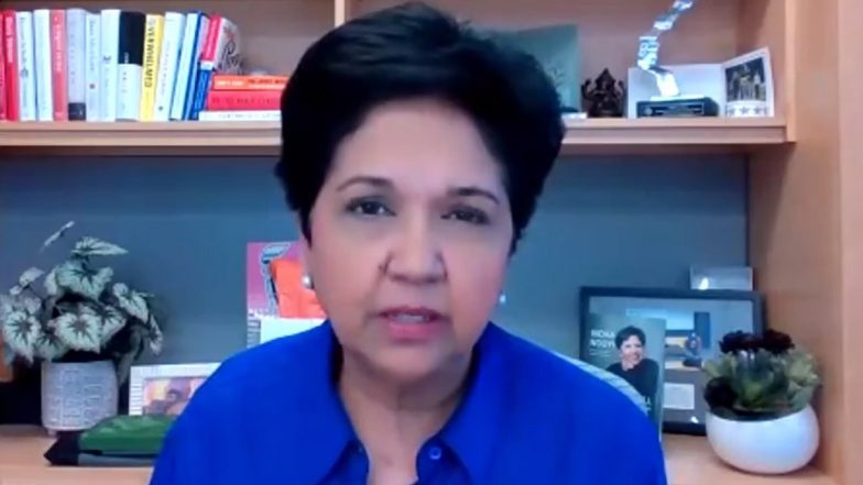 Attack on Indian Students in US: Indra Nooyi, Former PepsiCo CEO, Advises Indian Students To Be ‘Watchful’ Amid String of Tragedies (Watch Video)