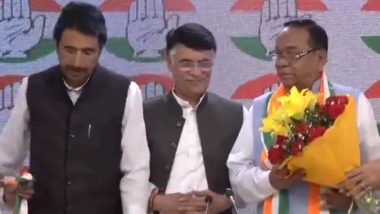 Ram Tahal Choudhary Joins Congress: Former MP, BJP Leader From Jharkhand Joins Congress Ahead of Lok Sabha Elections 2024
