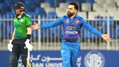 AFG vs IRE 2nd T20I 2024: Rashid Khan, Mohammad Nabi Pull Afghanistan Back in Series With 10-Run Win Over Ireland