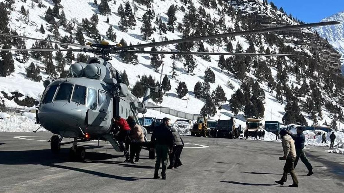 Himachal 2patients Airlifted medical