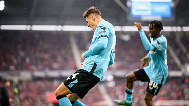 Bundesliga 2023–24: Bayer Leverkusen Keeps 10-Point Lead Over Bayern Munich in German Title Race After Beating Freiburg 3–2