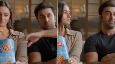 Ranbir Kapoor and Alia Bhatt's Camaraderie Shines in New Ad of Popular Chips Brand (Watch Video)
