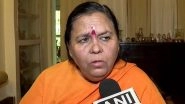 Lok Sabha Election 2024: Uma Bharti Fails To Make It to BJP&rsquo;s List of Star Campaigners in Madhya Pradesh; Newcomer Suresh Pachouri In