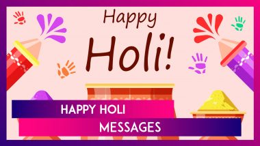 Happy Holi 2024 Wishes: Quotes, Holi Images, Messages, Greetings and Wallpapers To Share on the Day