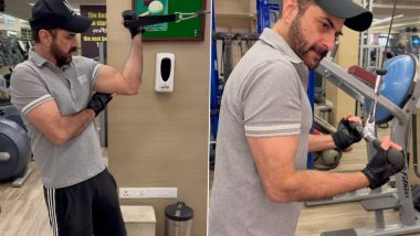 Sanjay Kapoor Shares Glimpses of His Intense Arm Day Workout Session on Insta (Watch Video)