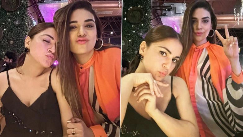 Shraddha Arya Meets ‘Preeta Ki Shrishti’ Anjum Fakih; Kundali Bhagya Sisters Pose Together at Their Long-Awaited Reunion (View Pics)