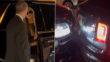 Kylie Jenner’s Driver Crashes Into Kris Jenner’s Rolls Royce at Launch Party of Her New Soda Venture (Watch Video)