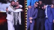 Sunny Deol Hugs and Dances With Brother Bobby Deol in His &lsquo;Precious&rsquo; Moments From Zee Cine Awards, Poses With Karan Deol and Rajveer Deol (View Pics)
