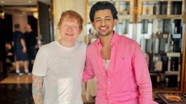 Darshan Raval Meets Ed Sheeran, Poses With The 'Shape Of You' Singer Ahead of His Mumbai Concert (View Pics)