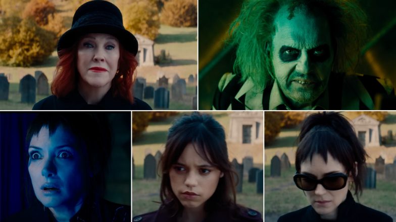 Beetlejuice Beetlejuice Trailer: Michael Keaton Returns As Beetlejuice in First Look at Long-Awaited Sequel (Watch Video)