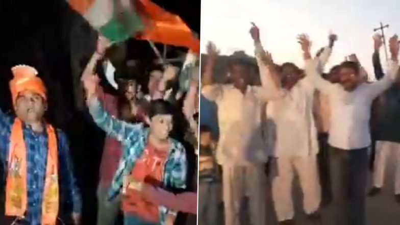 Pakistani Refugees Burst Crackers, Celebrate as Narendra Modi Government Implements Citizenship Amendment Act (Watch Videos)