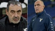 Serie A 2023-24: Lazio Announces Giovanni Martusciello as Replacement For Outgoing Head Coach Maurizio Sarri