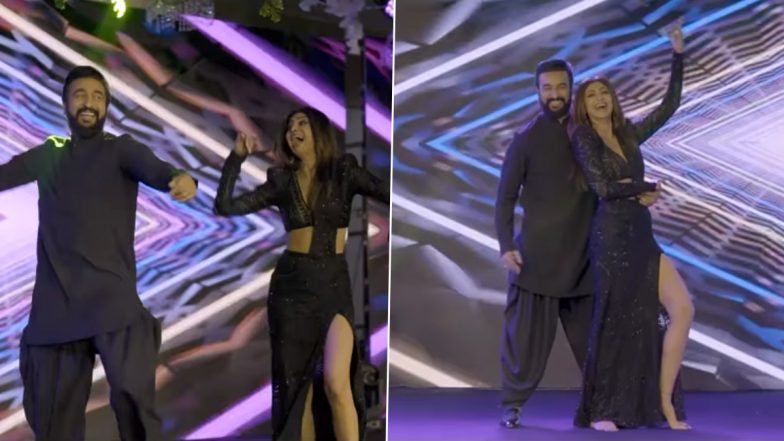 Shilpa Shetty Drops Appreciation Post for Hubby Raj Kundra For His 'Bhangra' Performance at Rakul Preet Singh and Jackky Bhagnani's Sangeet (Watch Video)