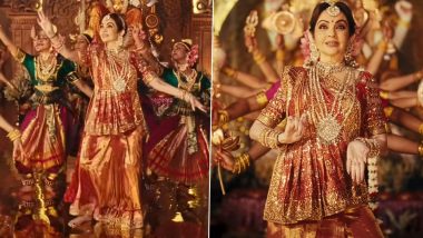 Nita Ambani’s Vishwambhari Stuti Performance Steals Hearts at Anant Ambani and Radhika Merchant’s Pre-Wedding Event (Watch Video)