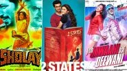 Holi 2024: From Deepika Padukone-Ranbir Kapoor's Yeh Jawaani Hai Deewani to Alia Bhatt's 2 States, Films to Binge-Watch for a Colorful Celebration!