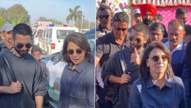 Shahid Kapoor and Neetu Kapoor Depart From Jamnagar After Attending the Pre-Wedding Celebrations of Anant Ambani and Radhika Merchant