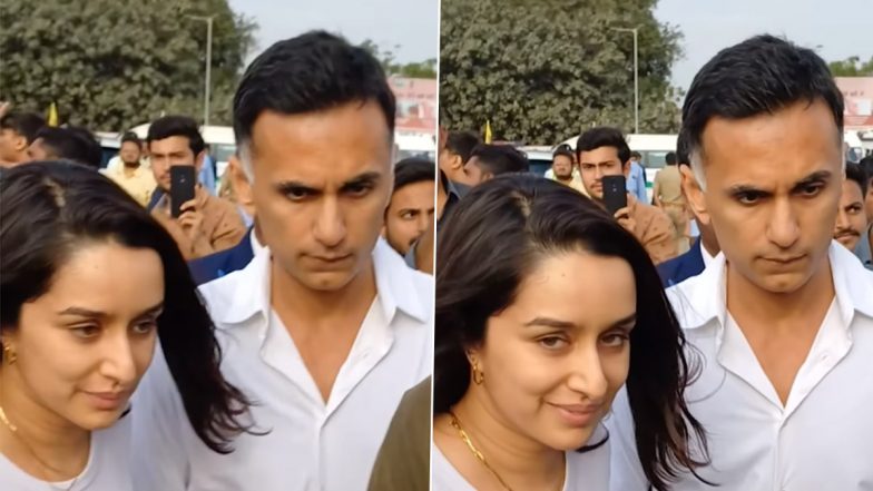 Anant Ambani-Radhika Merchant Pre-Wedding Festivities: Shraddha Kapoor Reaches Jamnagar With Rumoured Beau Rahul Mody To Grace the Event (Watch Video)