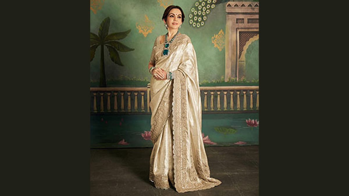 Nita Ambani Dons Traditional Saree at Anant-Radhika Pre-wedding; Shines Spotlight on 'Swadeshi