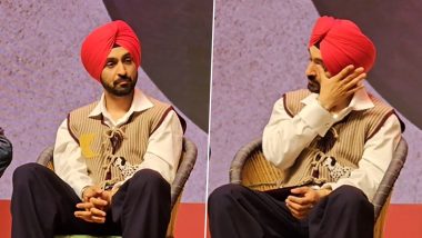 Diljit Dosanjh Gets Emotional After Imtiaz Ali Praises Him at Amar Singh Chamkila's Trailer Launch (Watch Video)